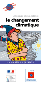 le changement climatique