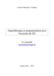 TP 1 : Introduction aux applications Java