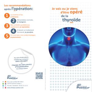 thyroïde - Clinique Pasteur