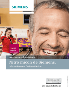 Nitro micon - Solutions Auditives Siemens