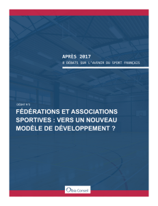 Débat n°5. Fédérations et associations sportives