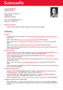 CV français - Sciences Po Spire