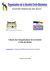 C NS Organisation de la Société Civile Béninoise