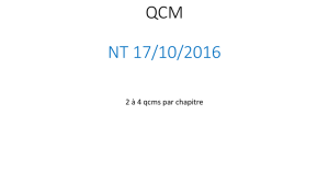 QCM NT 17/10/2016