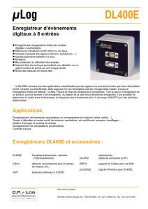 DL400E - CP Log
