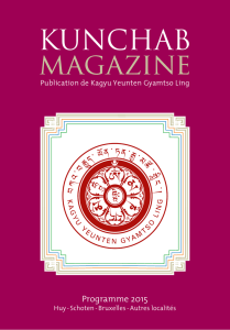 magazine - Institut tibetain