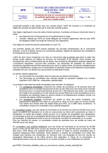 MANUEL DE L`ORGANISATION ET DES PROCEDURES