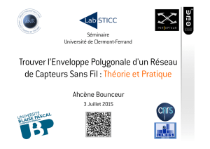 Trouver l`Enveloppe Polygonale d`un Réseau de Capteurs Sans Fil