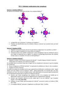 TD 9 - OM complexes eleve