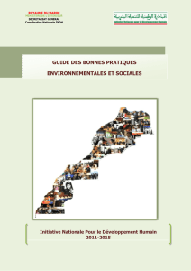 guide des bonnes pratiques environnementales et sociales
