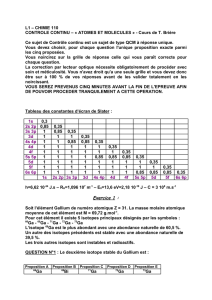 L1 – CHIMIE 110