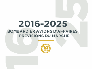 Bombardier Avions d`affaires Prévisions du marché - 2016-2025