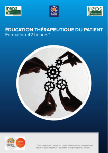 éducation thérapeutique du patient