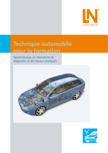 Technique automobile pour la formation