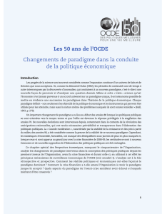 Changements de paradigme dans la conduite de la