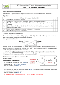 CH9 : Les onduleurs autonomes