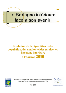 D&eacute;marche prospective - Pays Centre Bretagne