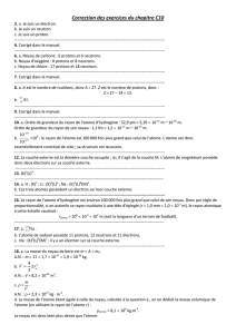 Correction des exercices du chapitre C10