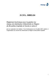Règlement technique électricité (2006-10-05)
