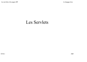 Les Servlets - Deptinfo