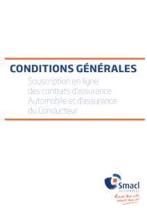CG Souscription en ligne auto et assurance du conducteur (2016)