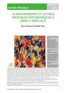 schizophrénie et autres troubles psychotiques à début