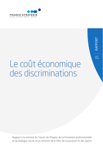 Le coût économique des discriminations