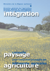 Intégration paysagère