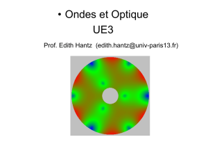 • Ondes et Optique UE3