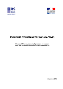 Conduite et substances psychoactives - DREAL Franche