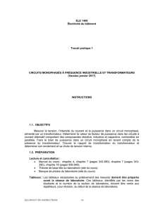 Instructions (laboratoire 1)