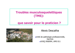 Troubles musculo