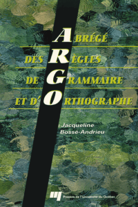 Abrégé des règles de grammaire et d`orthographe