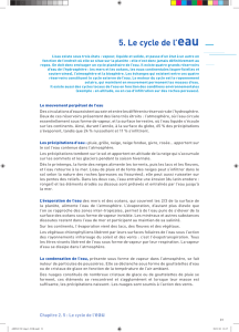 Chapitre 5. Le cycle de l`eau - Agence de l`Eau Seine Normandie
