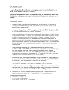 P7_TA(2011)0384 Approche globale des émissions anthropiques