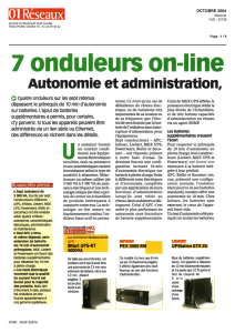 Autonomie et administration.