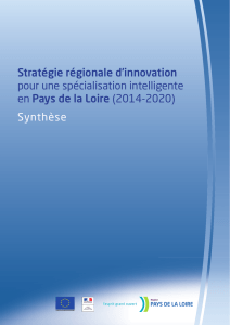 Stratégie régionale d`innovation pour une spécialisation intelligente