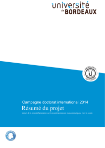 Campagne doctorat international 2014