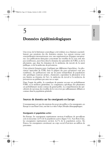 Chapitre 5. Données épidémiologiques - iPubli