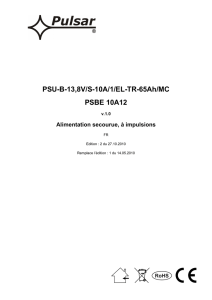 PSU-B-13,8V/S-10A/1/EL-TR-65Ah/MC PSBE 10A12
