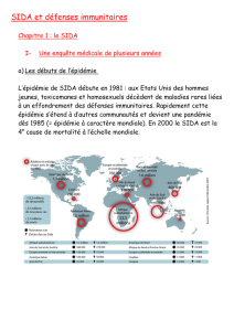 SIDA et défenses immunitaires