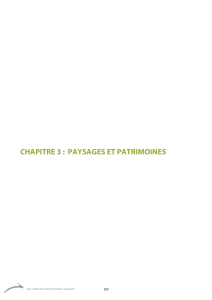 chapitre 3 : paysages et patrimoines