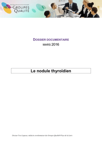 Dossier doc-Nodule Thyroïdien - DPC2016