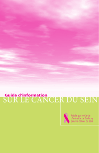 sur le cancer du sein