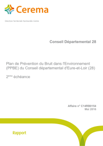 PPBE - Conseil départemental d`Eure-et-Loir