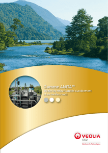 Gamme ANITA™ - Water Treatment Technologies