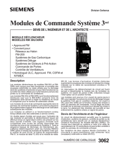 Modules de Commande Système 3md