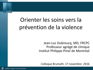 Prévenir la violence en psychiatrie