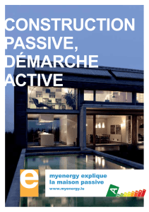 Construction passive Demarche active - Commune de Colmar-Berg
