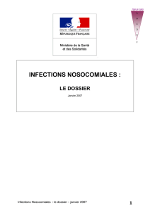 infections nosocomiales